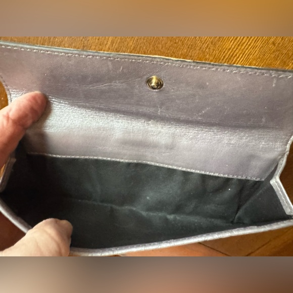 Gucci Guccissima GG Gold Heart Silver Leather Long Wallet W/COA - Picture 13 of 16